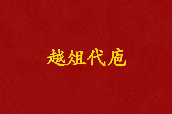 越俎代庖