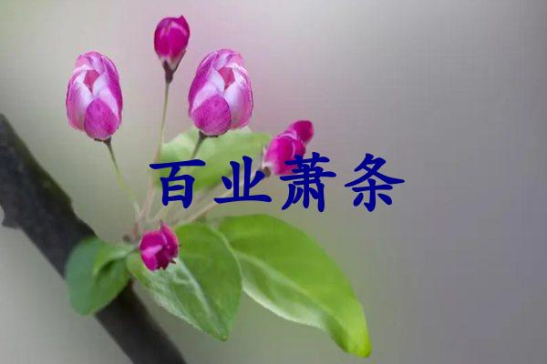 百业萧条