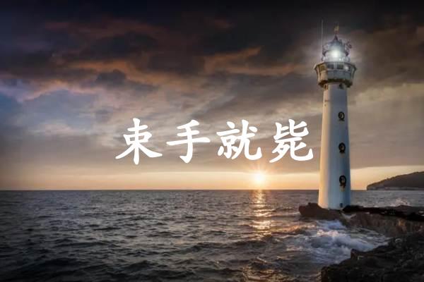 束手就毙